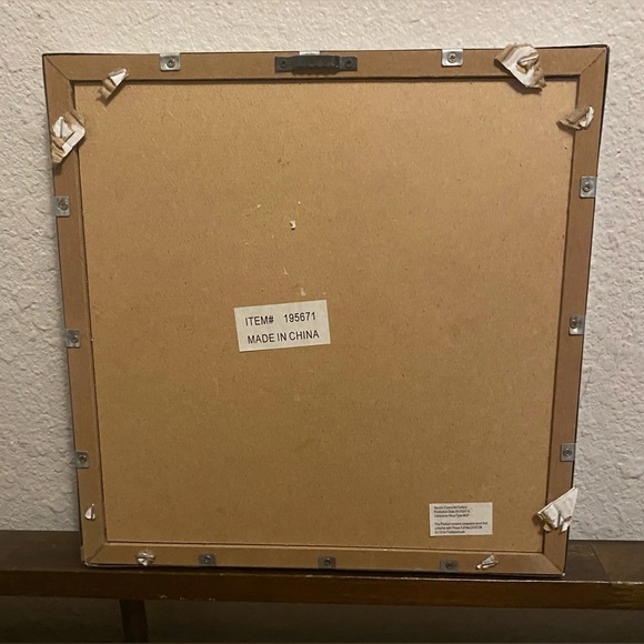 *EUC* Eat Drink and Be Thankful Galvanized Home Decor Wall Art Decor - Picture 2 of 2